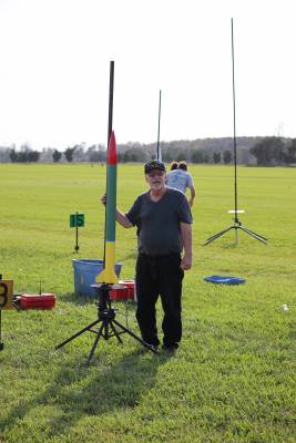 Dave Ribakoff and His Level 1 Cert Rocket