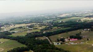 The central PA landscape in the summer, Fort Indiantown Gap, PA